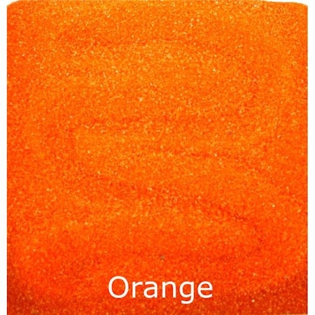 Scenic Sand Scenic Sand 514-35 25 lbs Activa Bag of Bulk Colored Sand; Orange 514-35